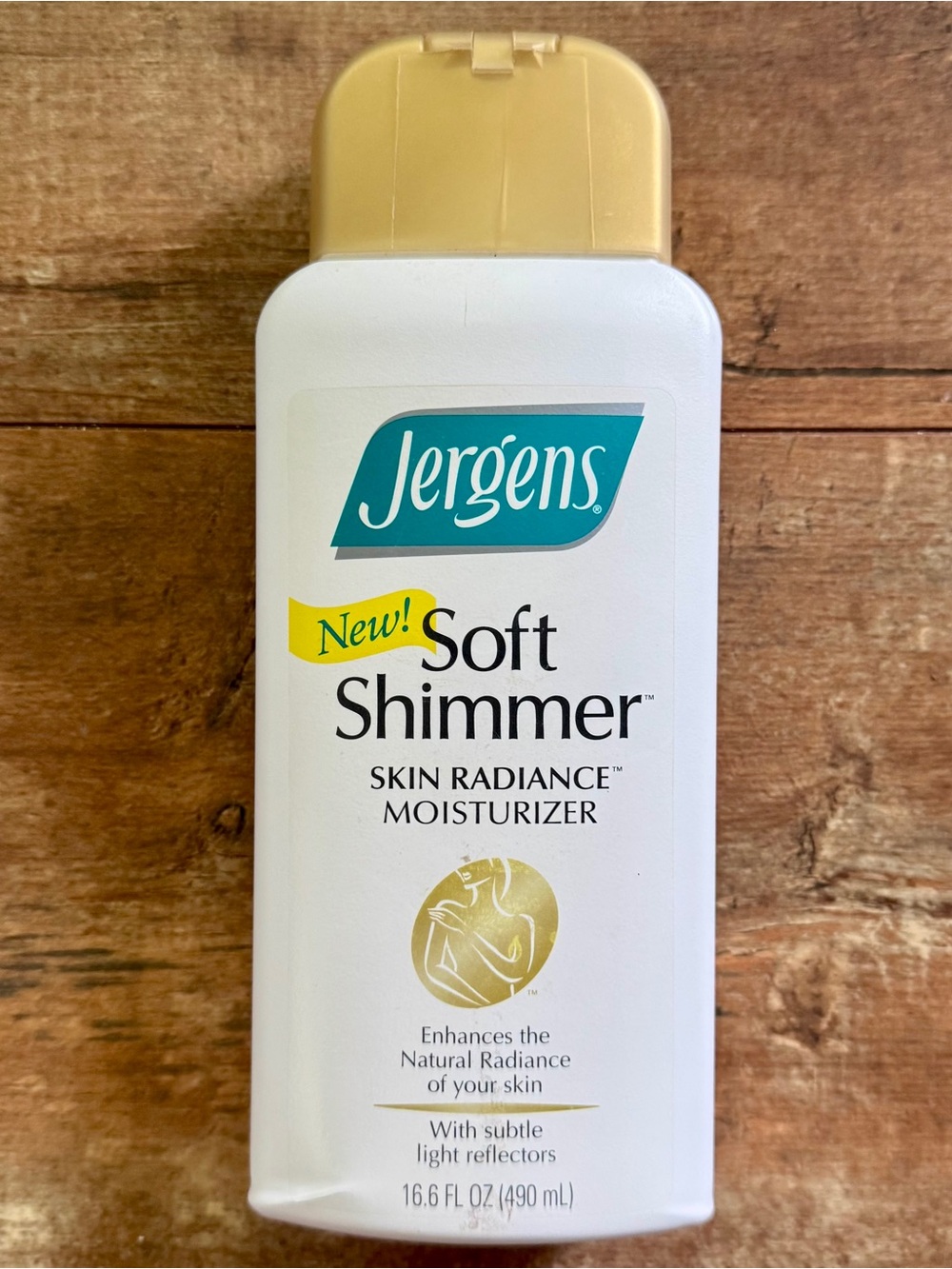 Jergens Soft Shimmer Skin Radiance Moisturizer DISCONTINUED 16.6oz